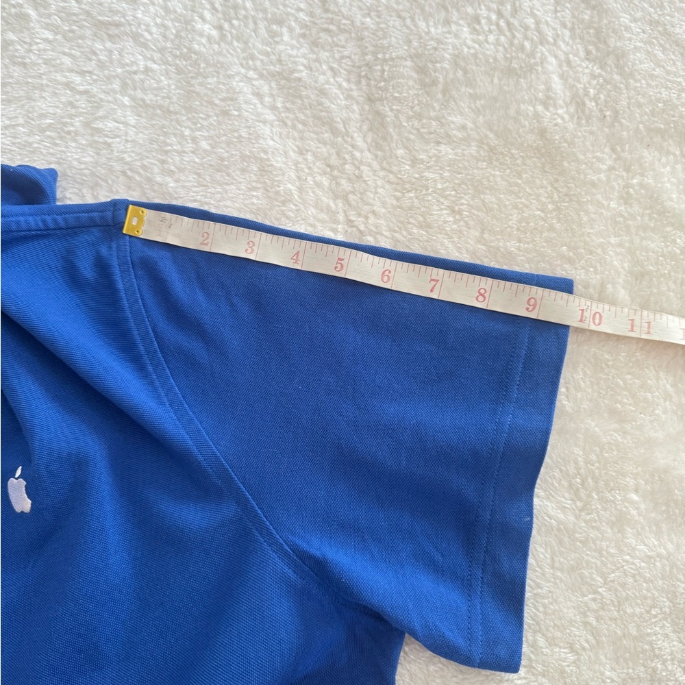APPLE STORE Employee Staff Adult Blue Crewneck T-Shirt - Size Large  Knit - Picture 5 of 6
